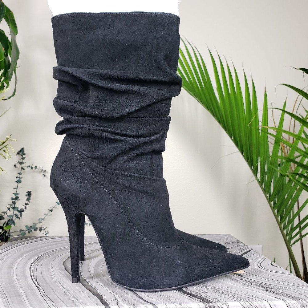 Jeffrey Campbell Erotic Mid Shaft Boots Black - Picture 3 of 8